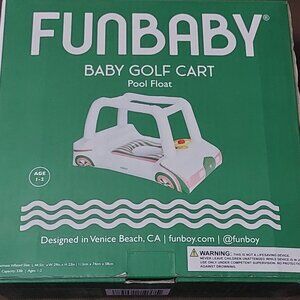 Funboy Toddler Golf Cart Pool Float Funbaby For 1-2 Year Old Up to 33 lbs NEW!